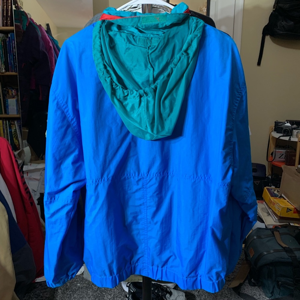 Blue Windbreaker Jacket - Picture 2 of 4